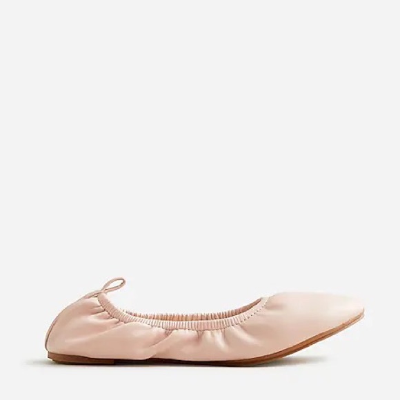 NWT J. Crew Girls Pink Ballet Flats - Picture 3 of 3